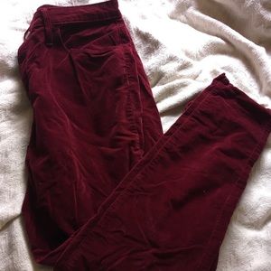 Mossimo High Rise Velveteen Jeans